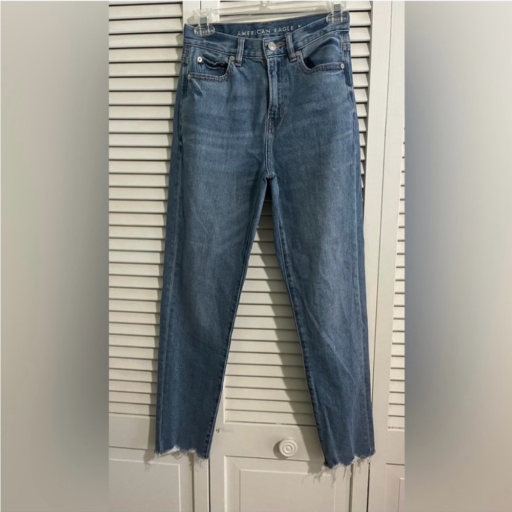 American Eagle Mom Jeans 0 Regular